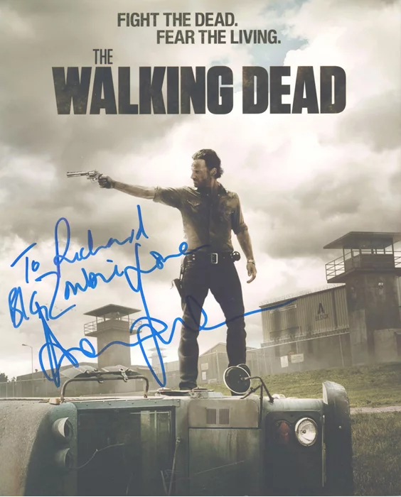 Andrew Lincoln autograph
