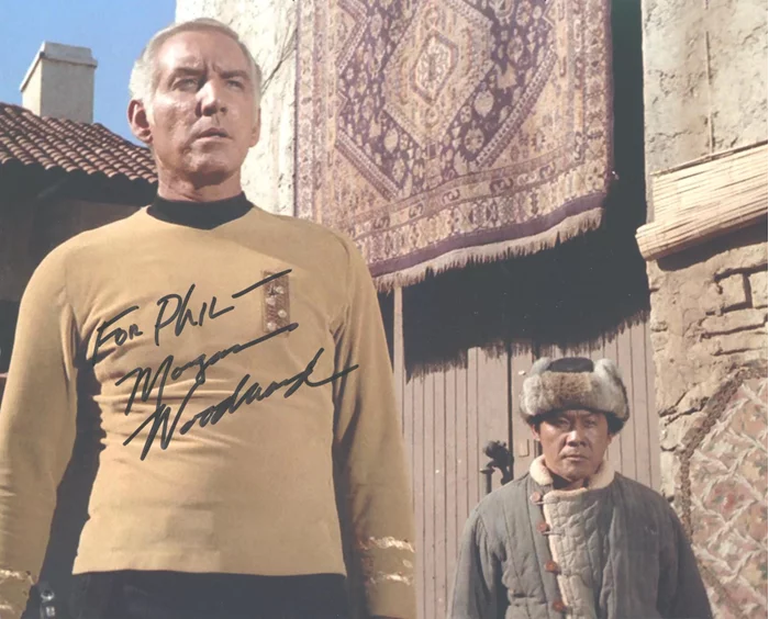 Morgan Woodward autograph
