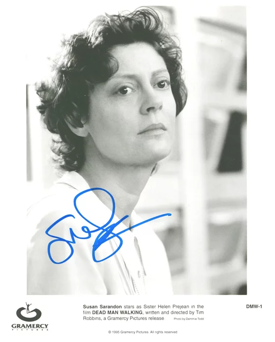 Susan Sarandon autograph