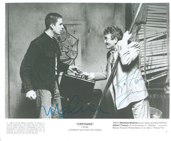 Orphans autograph