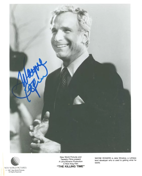 Wayne Rogers autograph