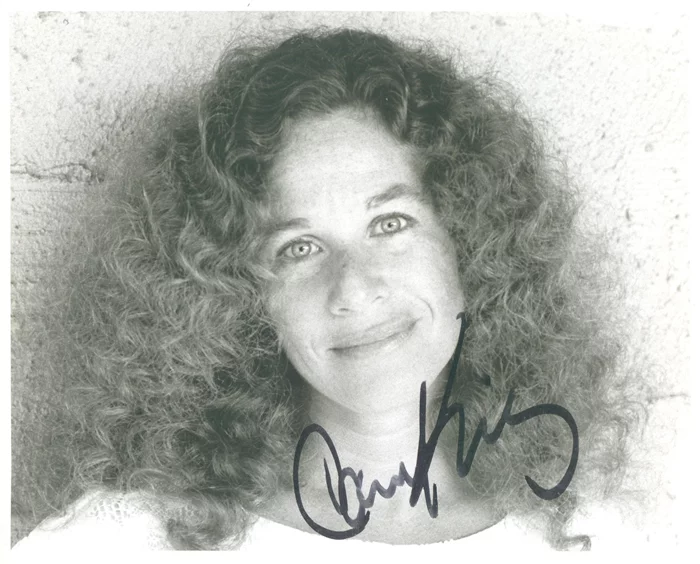 Carole King autograph