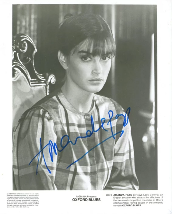 Amanda Pays autograph