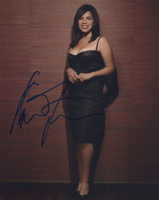 America Ferrera autograph