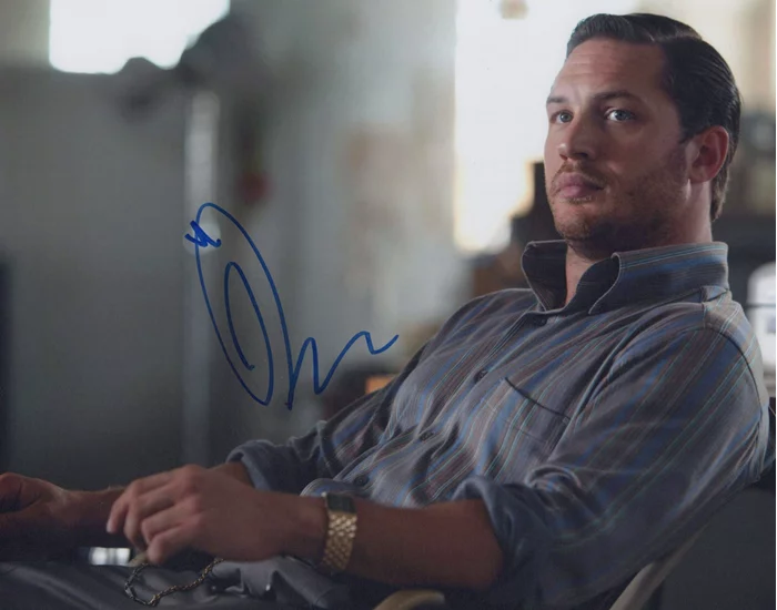 Tom Hardy autograph