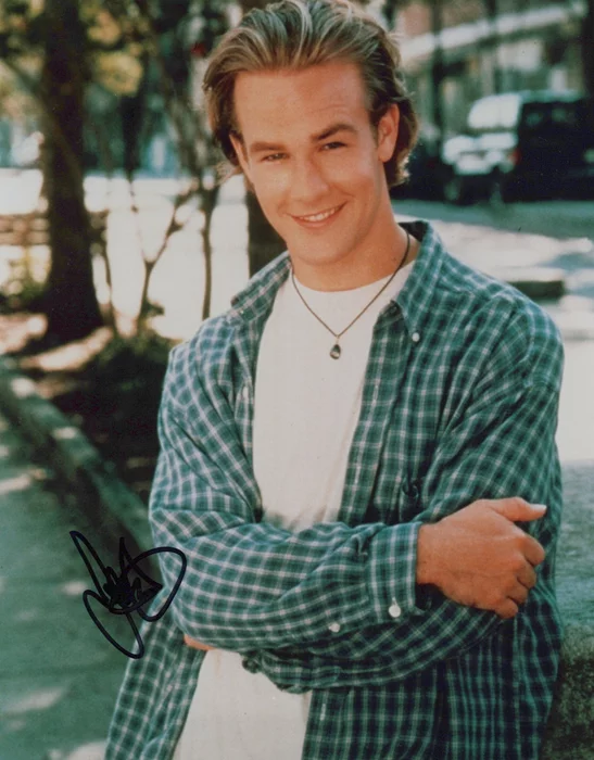James Van Der Beek autograph