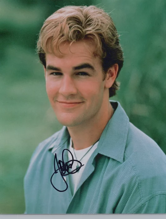 James Van Der Beek autograph