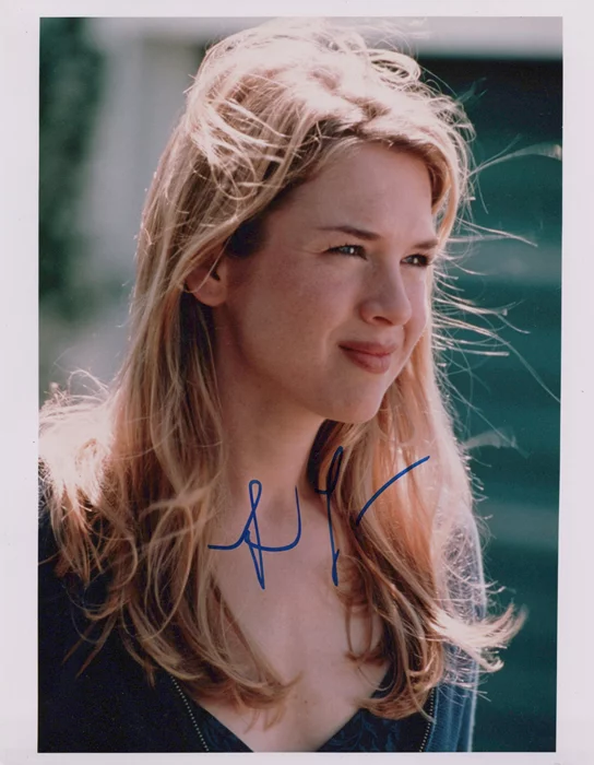 Renee Zellweger autograph