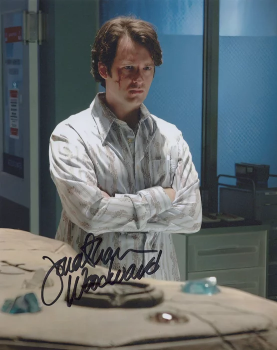 Jonathan Woodward autograph
