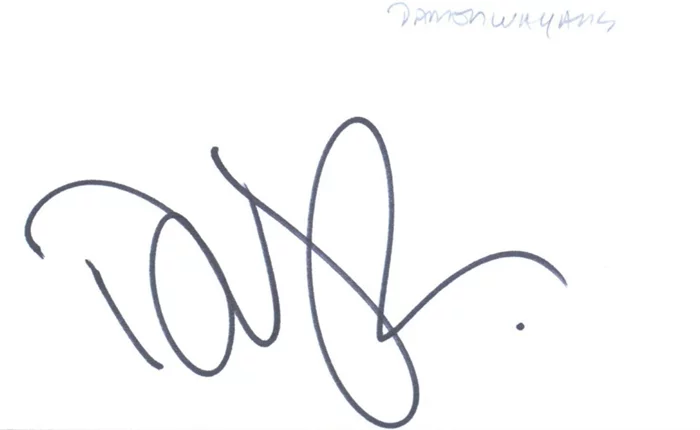 Damon Wayans autograph