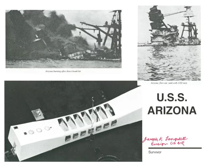 Joseph Langdell autograph