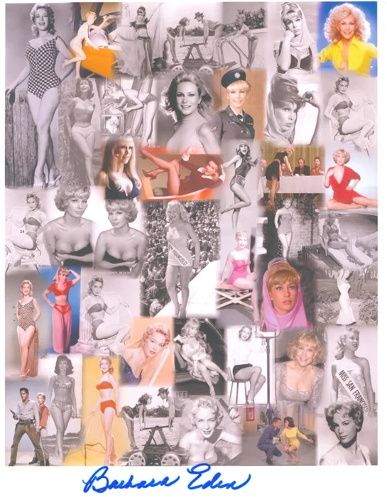 Barbara Eden autograph