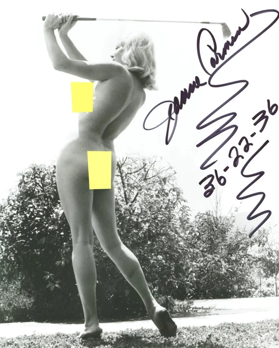Jeanne Carmen autograph