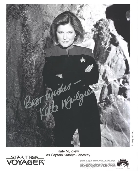 Kate Mulgrew autograph