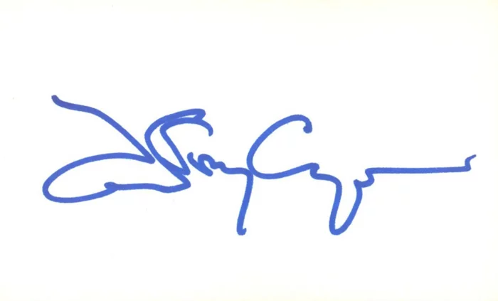 Jeffrey Carlson autograph