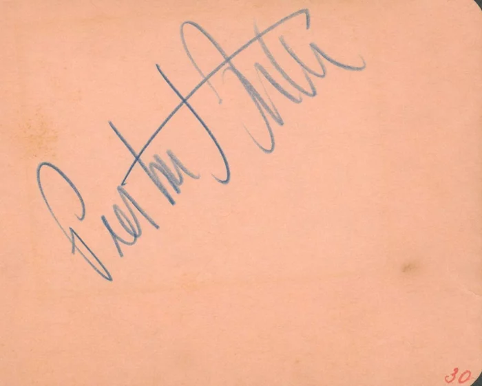 Preston Foster autograph