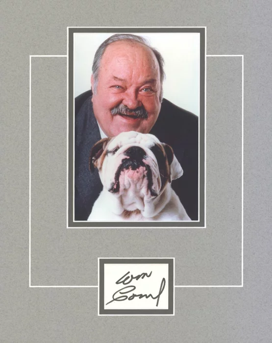 William Conrad autograph