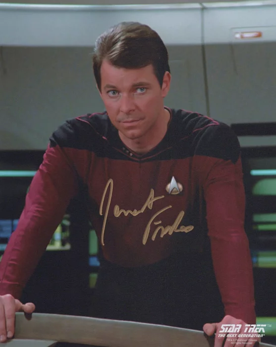 Jonathan Frakes autograph