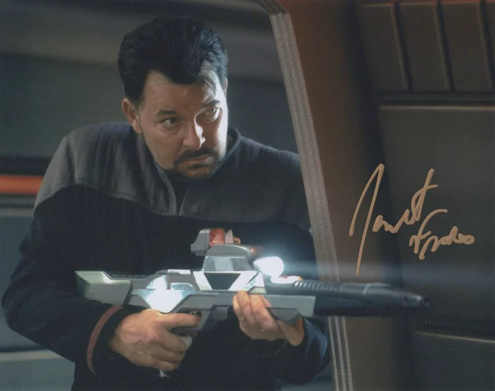 Jonathan Frakes autograph