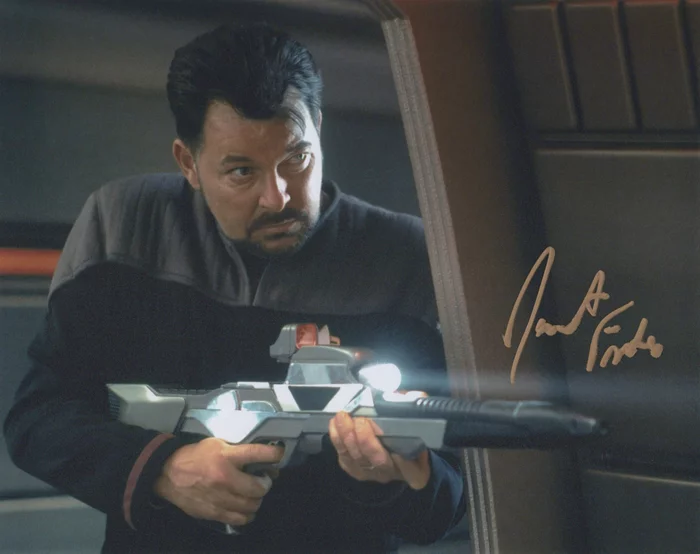 Jonathan Frakes autograph