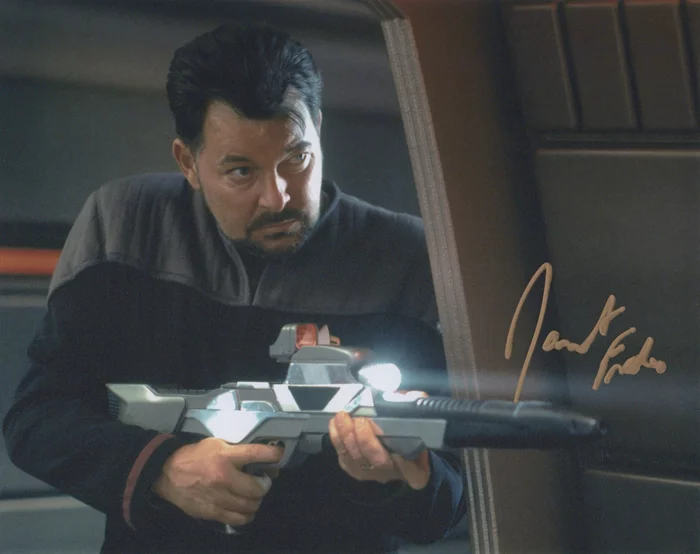 Jonathan Frakes autograph