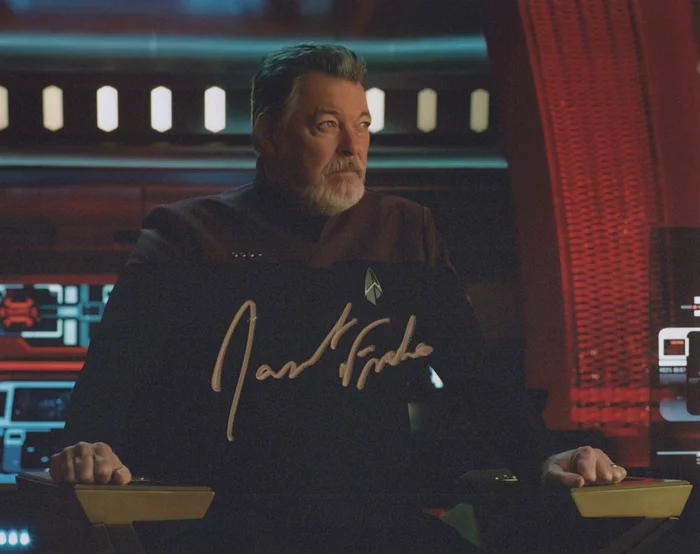 Jonathan Frakes autograph