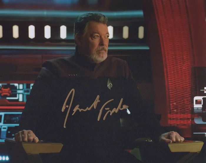 Jonathan Frakes autograph