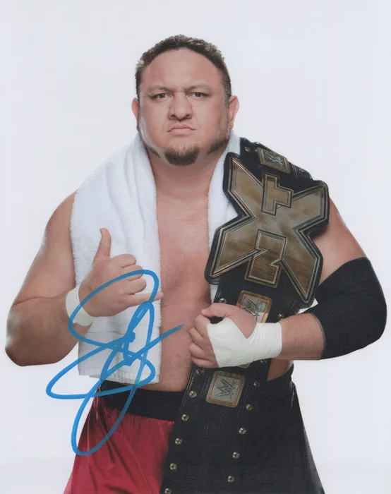 Samoa Joe autograph