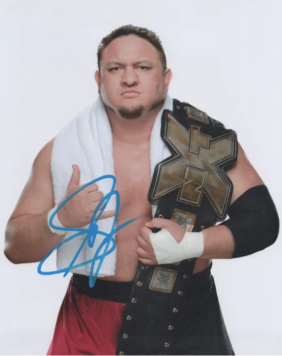 Samoa Joe autograph