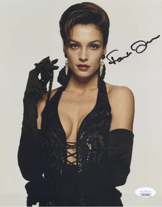 Famke Janssen autograph