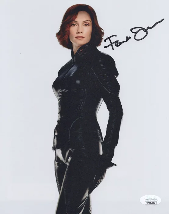 Famke Janssen autograph