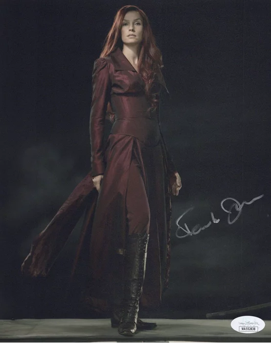 Famke Janssen autograph