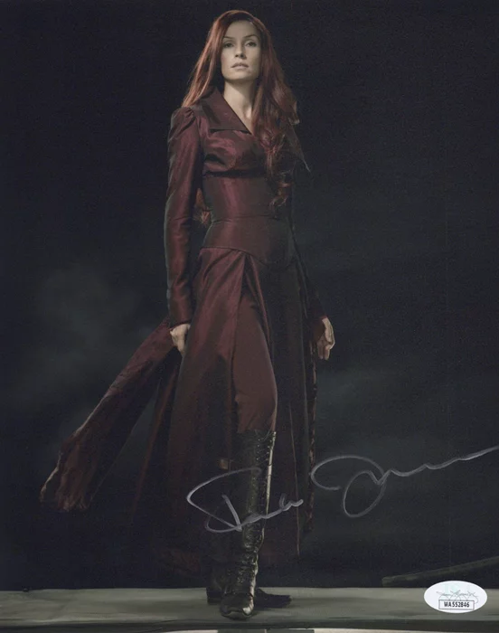 Famke Janssen autograph