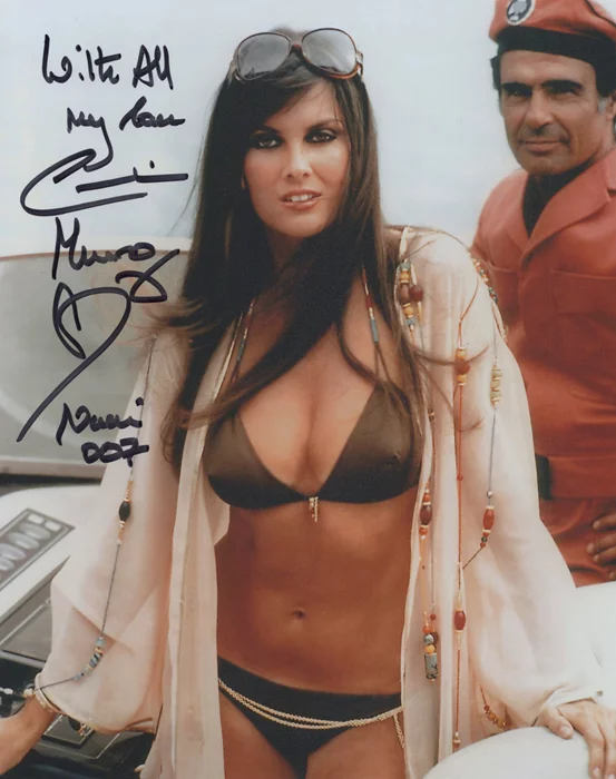 Caroline Munro autograph