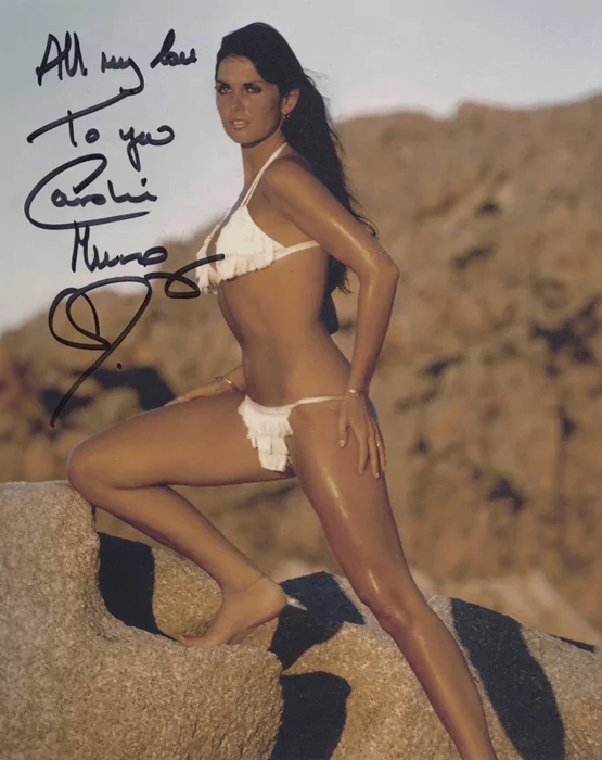 Caroline Munro autograph