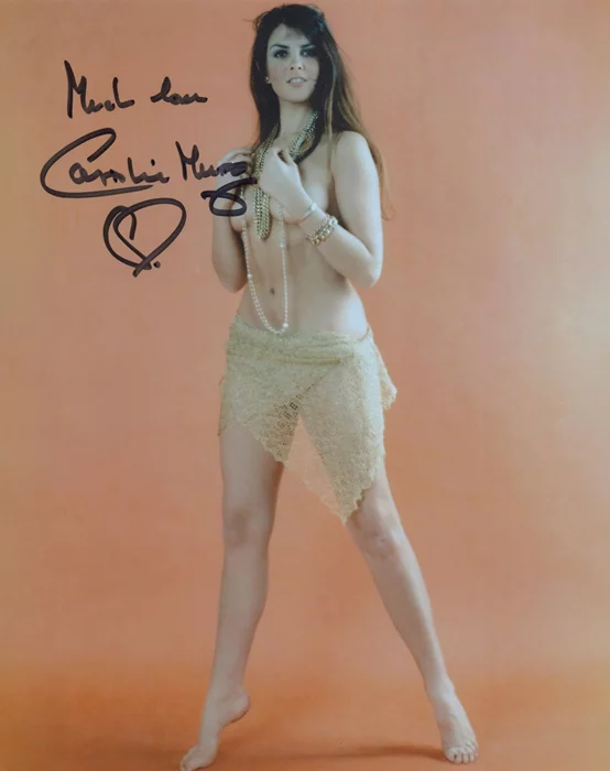 Caroline Munro autograph