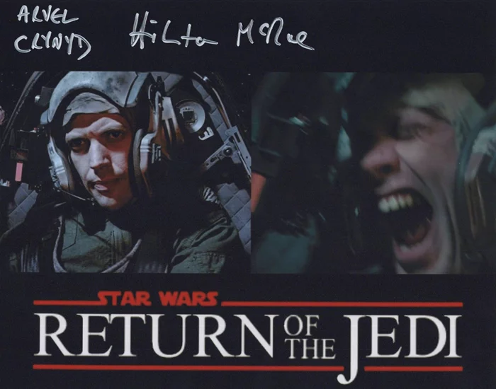 Hilton McRae autograph