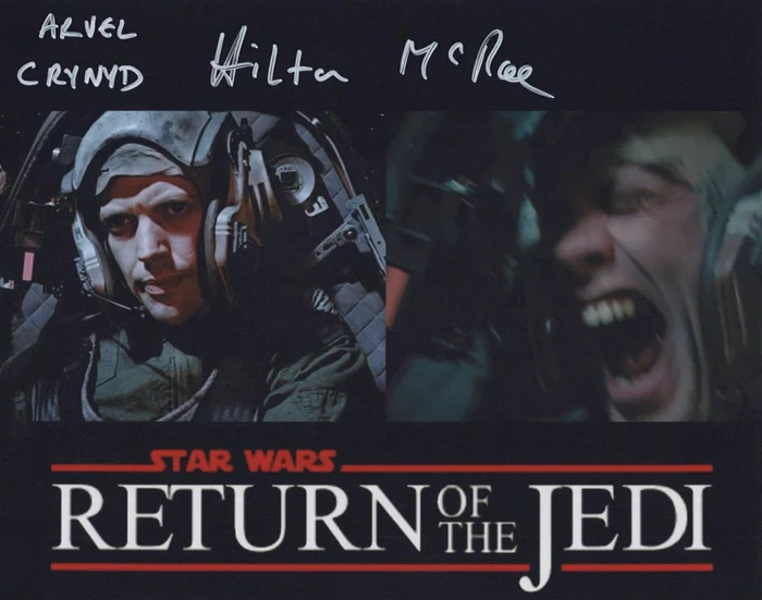 Hilton McRae autograph