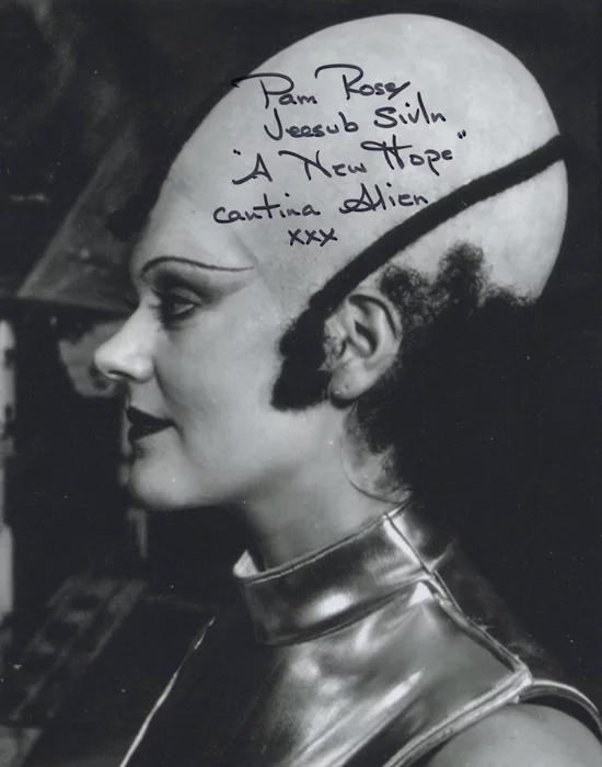 Pam Rose autograph