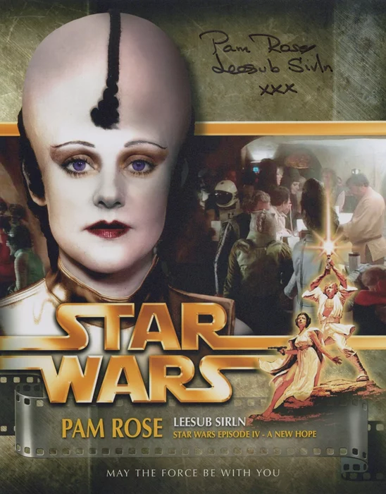 Pam Rose autograph