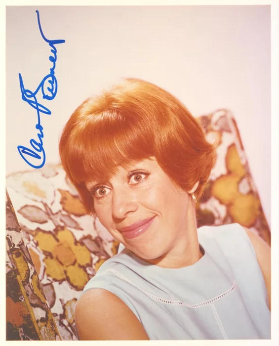 Carol Burnett autograph