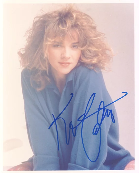 Kim Cattrall autograph