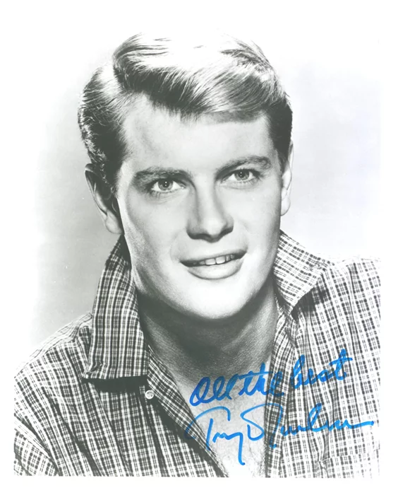 Troy Donahue autograph