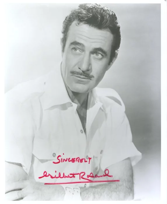 Gilbert Roland autograph