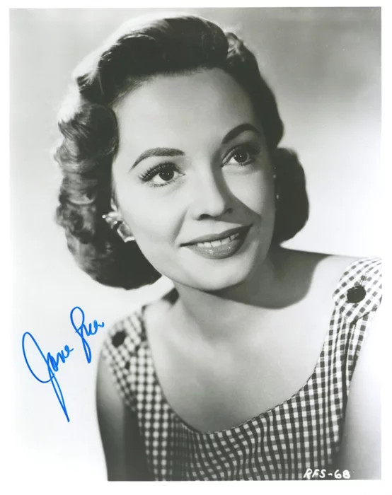 Jane Greer autograph
