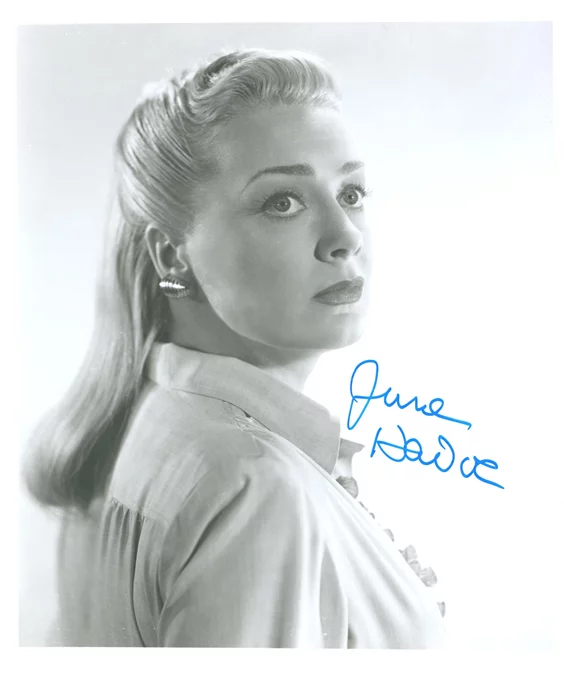 June Havoc autograph