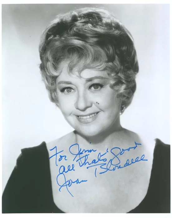 Joan Blondell autograph