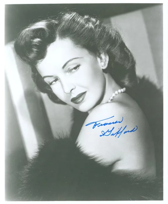 Frances Gifford autograph
