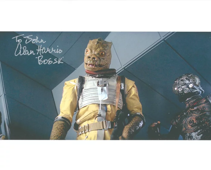 Alan Harris autograph