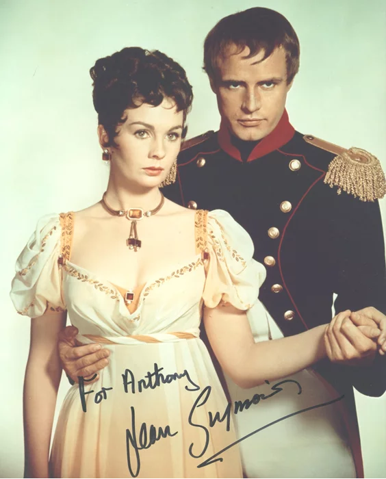 Jean Simmons autograph